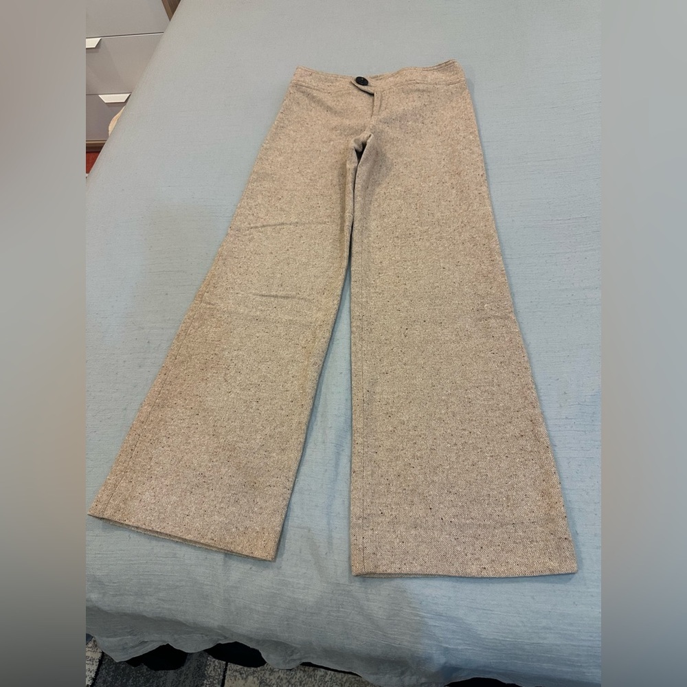 JEM BESIC Wide Leg Pants in Beige in excellent condition Size 4
